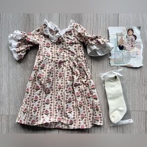 American Girl Felicity Rose Garden Meet Dress Retired 1993